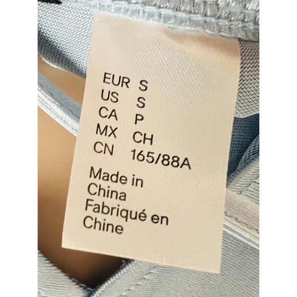 Womens H&M DIVIDED Baby Blue Slip Dress Size Small Read Description - Picture 5 of 6